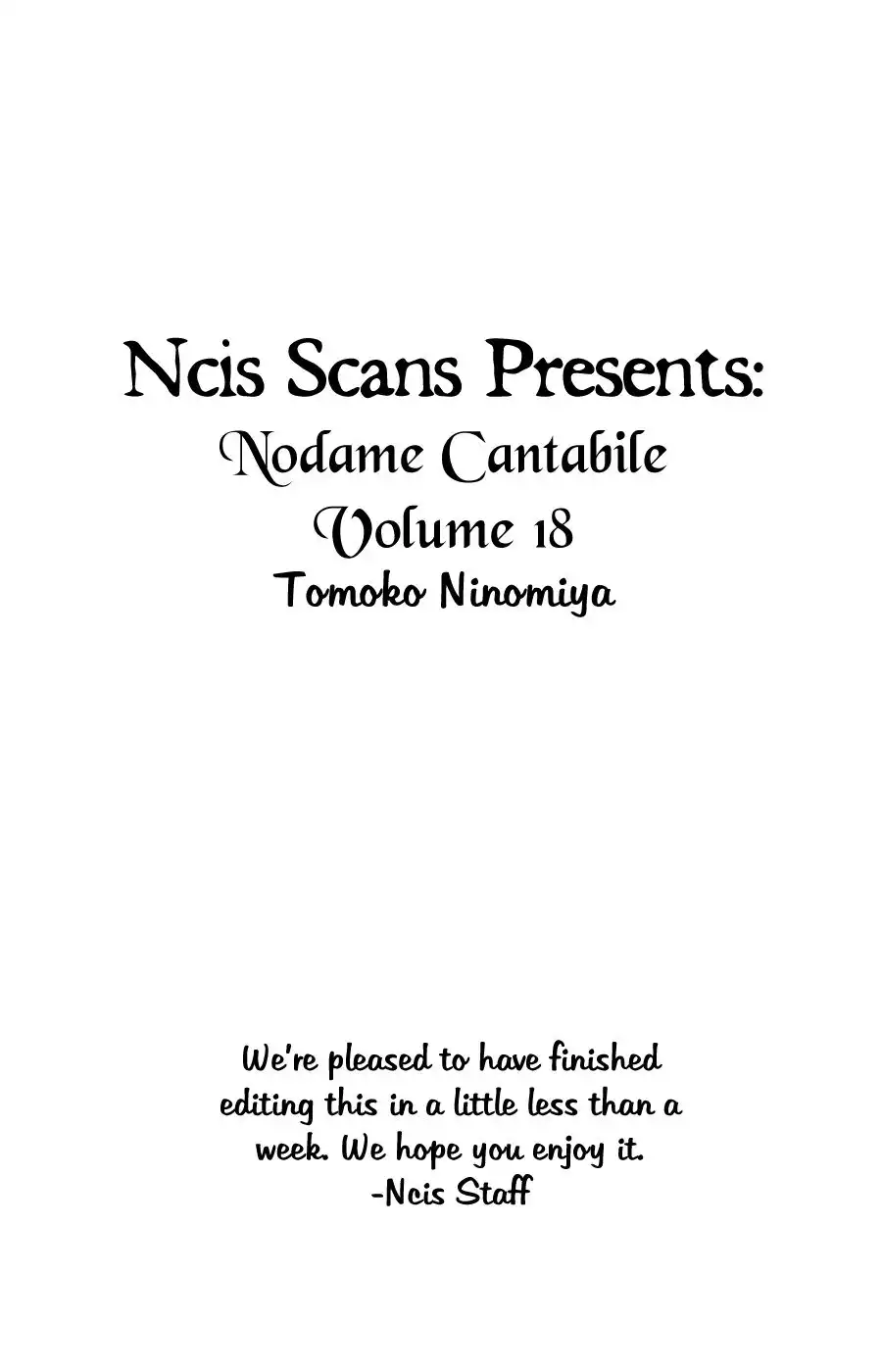 Nodame Cantabile Chapter 101 1